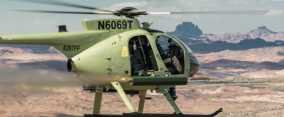 FZ | Thales Belgium SA  – Raketensystem 70mm (2.75”) : McDonnell Douglas Helicopters wählt das Raketensystem in Leichtbau von Thales